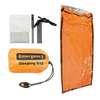 Fox Outdoor - Emergency Thermal Sleeping Bag with Flint - Orange - 31100
