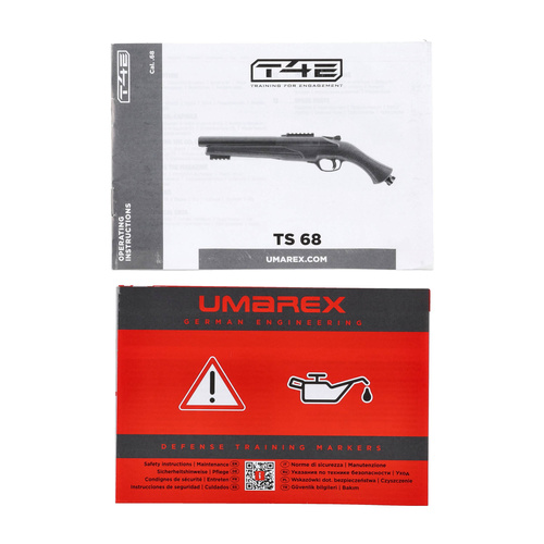 Umarex - RAM Rubber Bullet Shotgun T4E TS 68 Gen2 - .68 - CO₂ - Black - 2.4072