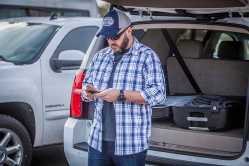 Helikon - Shirt TRIP Nylon Blend - Red Plaid - KO-TRI-NB-P7