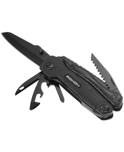 Roxon - Multitool Sparkle with Flrestarter - Black - CM1349