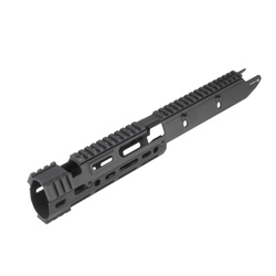 UTG Pro - Front Handguard for MP5 Monolithic M-LOK - Aluminum - Black - MTU055SSME