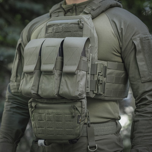 M-Tac - Double AR/AK Magazine Pouch Closed - Ranger Green - 10013223