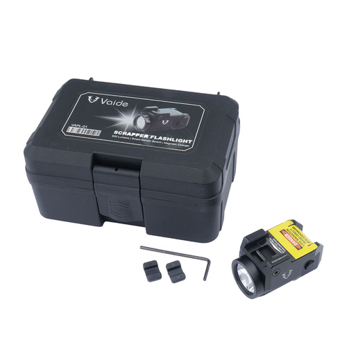 Vaide - Weapon LED Light Scrapper Subcompact Pistol - 500 lumens - Black - VAPL-01