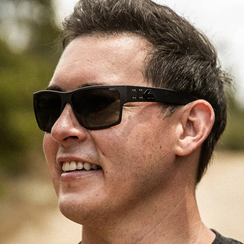 Gatorz - Safety Glasses Delta - Polarized - Black - GDELMTBLK01MBP