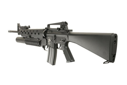 Specna Arms - SA-G02 ONE™ Carbine replica with M203 Grenade Launcher - Black