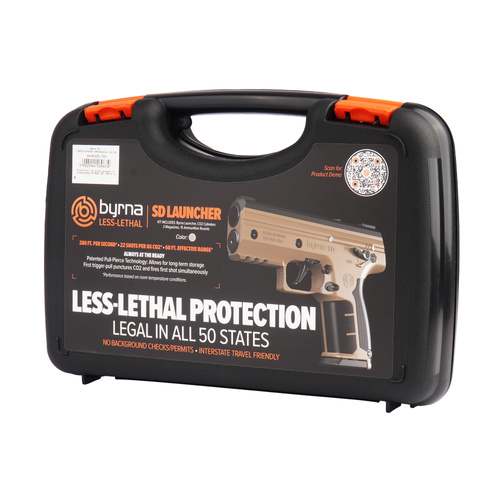 Byrna - Rubber and Pepper Bullet RAM Pistol Byrna SD - .68 - CO₂ - Tan - SK68300-TAN