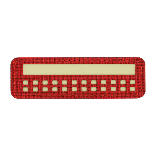 M-Tac - Patch - Flag of Poland - Fluorescent - Pixels / Rectangle - Red - 51005233