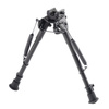 Rokstad - Carbon Fiber Spring Bipod - Non-Swivel - 230-345 mm - Harris / Picatinny - RSCFP-09
