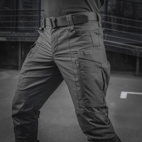 M-Tac - Tactical Pants Conquistador Gen. I Flex - Ripstop - Black - 20059002