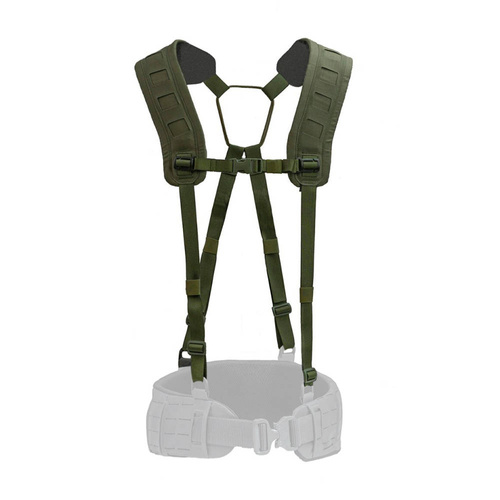 Templars Gear - X-Harness 4-point Tactical Suspenders - MOLLE - Ranger Green - TG-X-HAR-RG