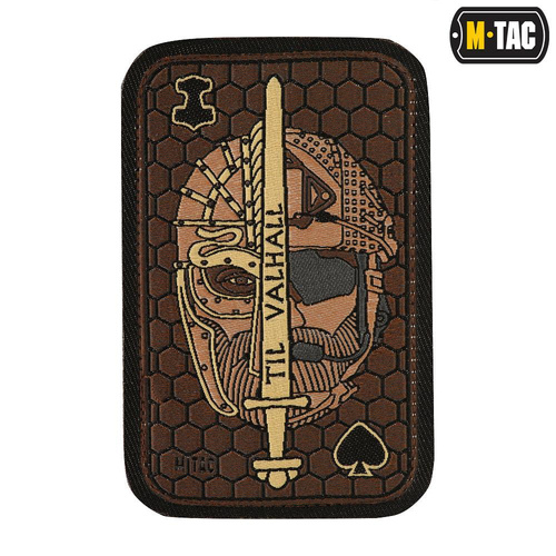 M-Tac - Morale Patch Til Valhall Ace - Jacquard - Coyote - 51141005