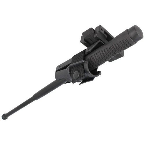 ESP - Hardened expandable baton with holder - 16" - Ergonomic handle - Black - ExB-16HE BLK BH-54