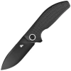 Fox - Knife Folding EDC Acutus Black G10 - Liner Lock - High Speed D2 - PTFE - Black - BF-764 BB