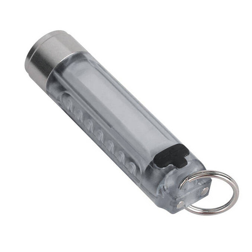 Speras - Keychain Flashlight S11 with 300 mAh Rechargeable Battery - 400 lm - White - SPERAS S11 FLURESCENT WHITE