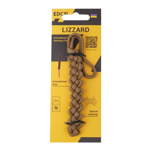 EDCX - Survival Pendant "Lizzard" - Black - 2286
