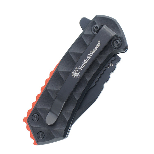 Smith&Wesson - Folding Knife 24/7 - 8Cr13MoV - Clip Point - Black - 1208417