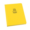 Rite in the Rain - Waterproof Notebook Large Bound Book - 223 x 175 mm - 80 Sheets - Yellow - 370F-LG