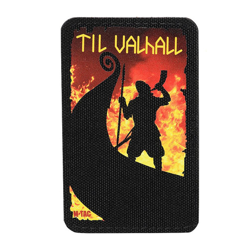 M-Tac - Til Valhall Patch - Morale Patch - Black - 51304002