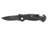 Ganzo - EDC Folding Knife - 440 - Black - G611-BK