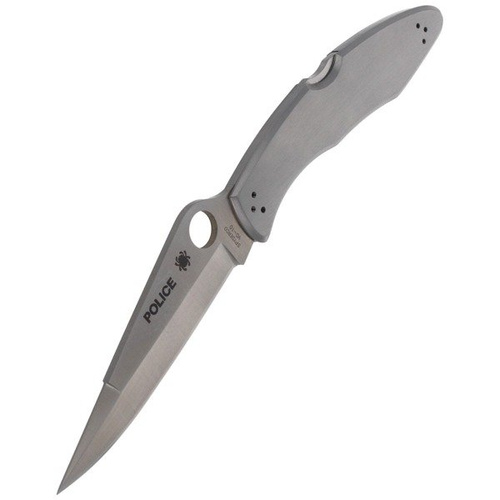 Spyderco - Police Model™ Stainless PlainEdge Knife - C07P