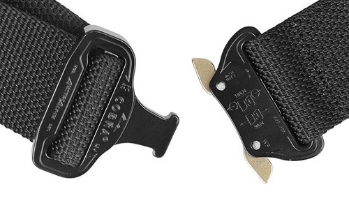 Bayonet - THIRDLINE tactical belt - AustriAlpin COBRA 9kN buckle - 45 mm - Black.