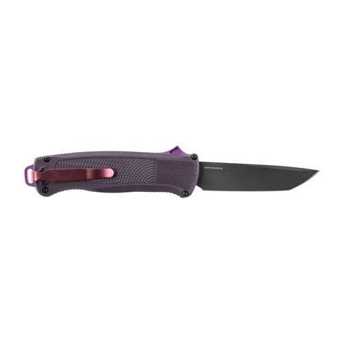 Benchmade - OTF 5370GY-06 Shootout Folding Knife - CPM-CruWear - Black/Purple - 5370GY-06
