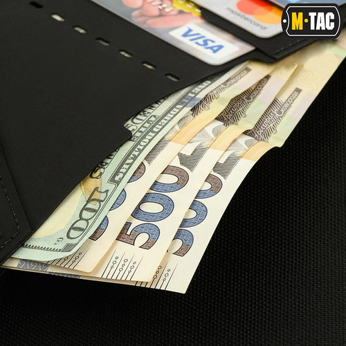 M-Tac - Slim Elite Gen. II Wallet - Black - 10171802