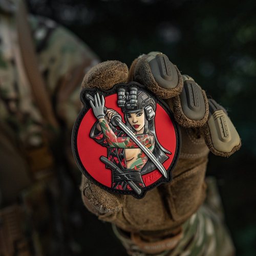 M-Tac - Tactical Girl №3 Yakuza Patch - PVC - Green Tattoos - Full Color - 51116402