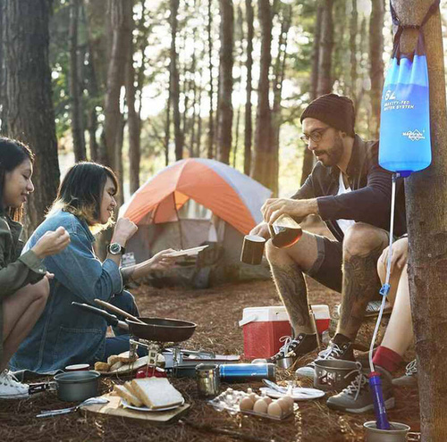 Membrane Solutions - Gravity Filter - 3L - Blue - OESF005