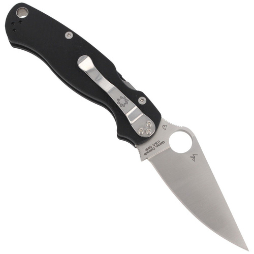 Spyderco - Para Military™ 2 G-10 Black Folding Knife - C81GP2