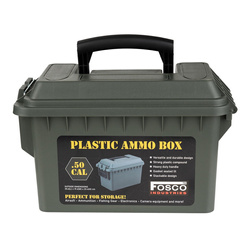 Fosco Industries - Ammo Box .50 cal - 9.6 L - Polymer - Green - 465202