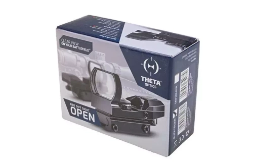 Theta Optics - Red Dot Sight Replica Open - Black - THO-10-007849