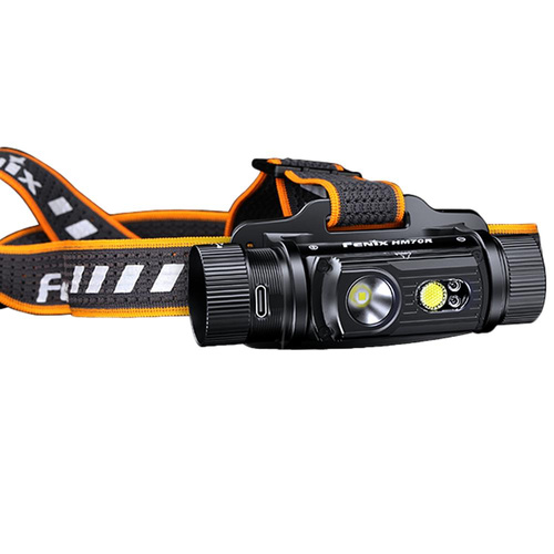 Fenix - LED Headlamp with 5000 mAh Rechargeable Battery - 1600 Lumen - HM70R