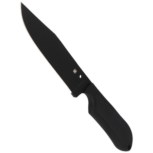 Spyderco - Perrin Street Bowie™ FRN/Kraton Black Blade Knife - FB04PBB