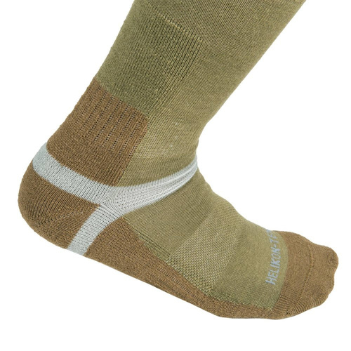 Helikon - Merino Socks - Olive Green / Coyote - SK-MSC-MW-0211A