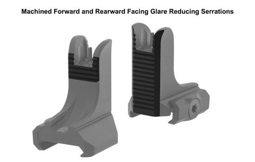 UTG - Fixed Low-Profile Front Sights for AR15 - Picatinny - Black - MT-754X