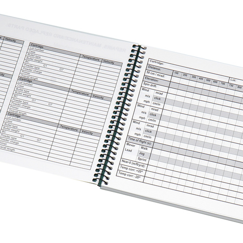 Modestone - Military Waterproof Snipers Logbook - 148 x 210 mm - Green - SLOGC53SMIL