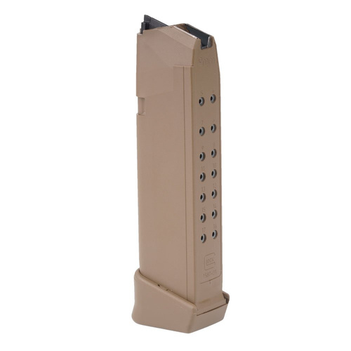 Glock - Magazine for G17 Gen 5 / G19X - 9x19 mm Para - FDE - 17 + 2 rounds