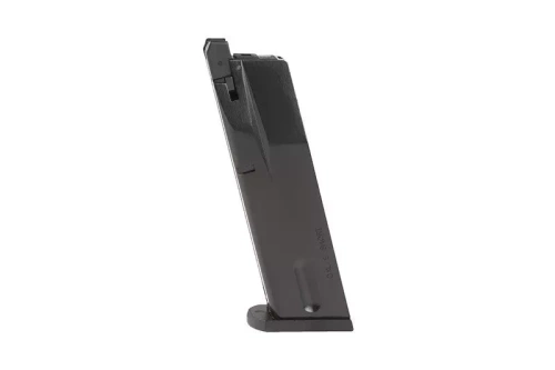 WE - Low-Cap Gas Magazine for WE M84 (Mini 92) Replicas - 15 rounds - Black - WET-05-014302
