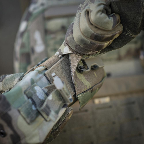 M-Tac - Carrier Pouch for Two AR/AK Magazines - Fastex - Cordura 500D - MultiCam - 10013108