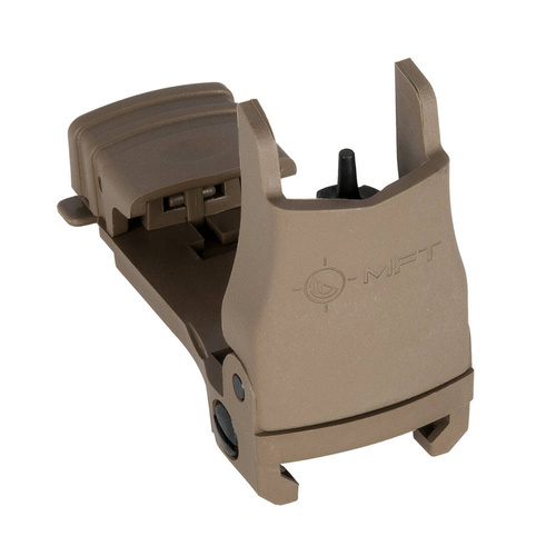 MFT - Back Up Polymer Flip Up Front Sight - Scorched Dark Earth - BUPSWF-SDE