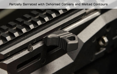 UTG - Enlarged Charging Handle for CZ Scorpion EVO 3 - Black - TLT-CSCH01