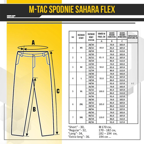 M-Tac - Tactical Pants Sahara Flex Lite - Dark Navy Blue - 20064015