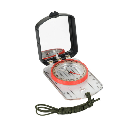 M-Tac - Cartographic Compass with Mirror Small - Olive - DC45-6