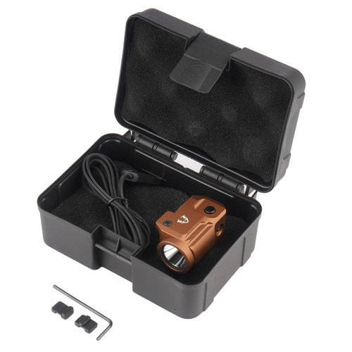 Vaide - Tactical Pistol Flashlight Scrapper Subcompact - 500 lm - FDE - VAPL-02