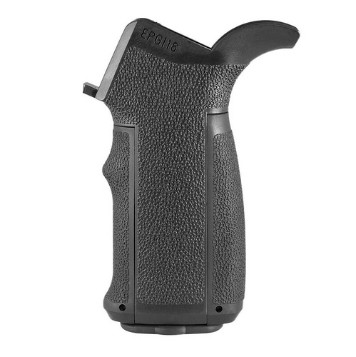 MFT - Pistol Grip for AR15 Engage - With Interchangeable Panels - Black - EPGI16-BL
