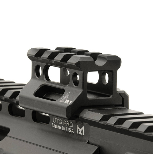 Leapers - Riser UTG Super Slim 3 Slot - 0.75" - Black - MT-RSX7S