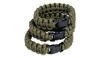 Mil-Tec - Survival Bracelet - OD Green - 16370101
