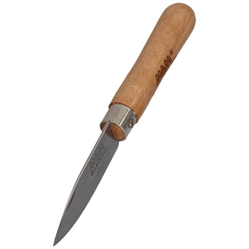 MAM - Pocket Knife with Tip - Light Beech Wood 61mm - 2025/2-A