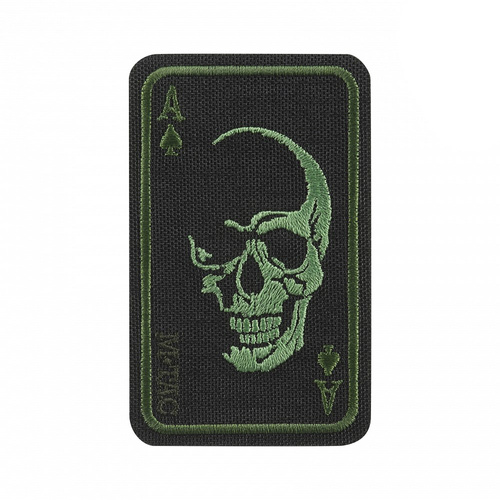 M-Tac - Morale Patch Face of War - Cordura - Black/Green - 51389201